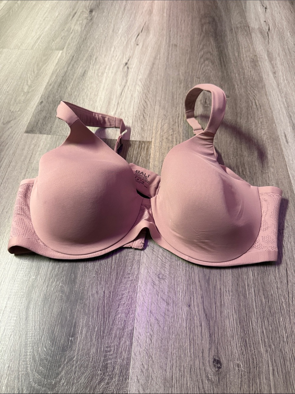 Bali Pink Seamless Molded T-Shirt Bra